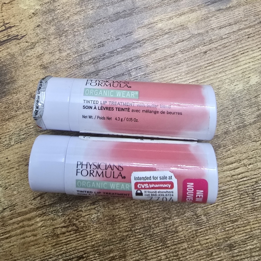 New 2 Physicians Formula Organic Wear Tinted Lip Treatment